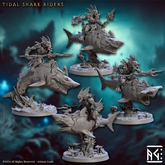 Tidal Shark Riders 3D-printed model