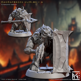 Magmaforged Dumlok 3D-printed model