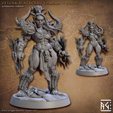 Vesdra Blackgrag Shaman 3D-printed model