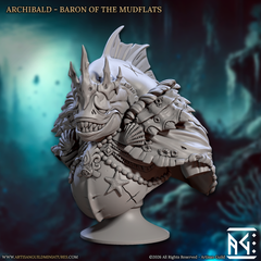 Archibald - Baron Of The Mudflats Bust