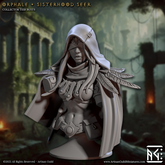 Orphale Sisterhood Seer Bust 3D-printed model
