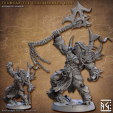 Throgar The Chainbreaker King 3D-printed model