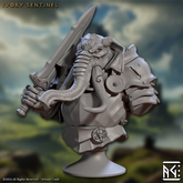 Ivory Sentinel 3D-printed model