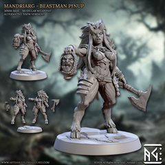 Mandriarg, Beastmen Pinup