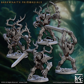 Barkwraith Primordials 3D-printed model
