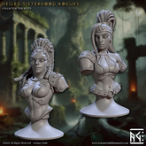 Veiled Sisterhood Rogues Bust 3D-printed model