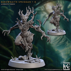 Barkwraith Spriggan 3D-printed model