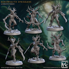 Barkwraith Spriggan 3D-printed model