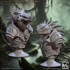 Lizardmen Of Falgor Swamp Bust