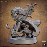 Willow Thornfoot 3D-printed model