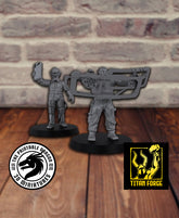 City Workers 3D-printed model