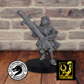 Butters the Squire 3D-printed model