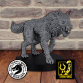 Wolf D 3D-printed model