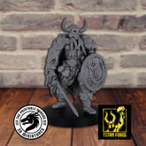 Bjorn Barbarian 3D-printed model