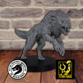 Wolf A 3D-printed model