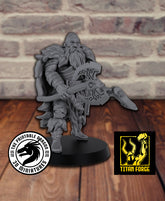 Olaf Barbarian 3D-printed model