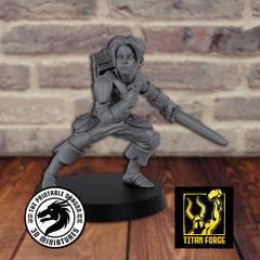 Adept 3D-printed model