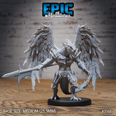 Winged Half Dragon 3D-printed model