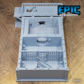 Wild West Bank 3D-printed model