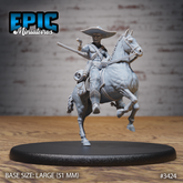 Wild West Bandit Rider 3D-printed model