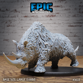 Wooly Rhino 3D-printed model