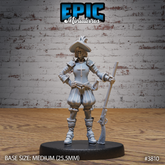 Young Conquistador Female 3D-printed model