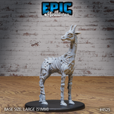 Giraffe Exo Skeleton 3D-printed model