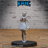 Tiefling Maid 3D-printed model