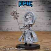 White Priest 3D-printed model