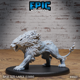 Sabertooth Beast 3D-printed model