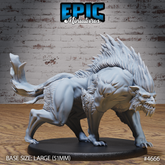 Warg Beast 3D-printed model