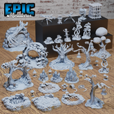 Magical Forest Scatter 3D-printed model