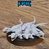 Lizard Swarm 3D-printed model