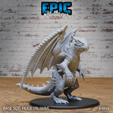 Bipedal Dragon 3D-printed model