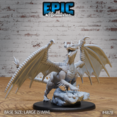 Classic Dragon 3D-printed model