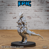 Half-Dragon Adventurer 3D-printed model