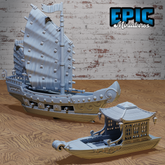 Eastern Ships 3D-printed model
