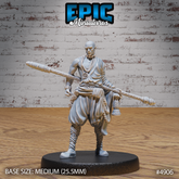 Shaolin Monk 3D-printed model