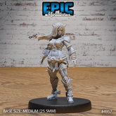 Orc Tiefling Female 3D-printed model