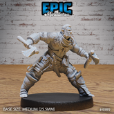 Half Orc Adventurer 3D-printed model