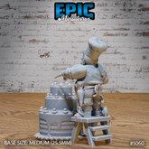 Halfling Villager 3D-printed model