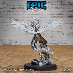 Captured Harpy 3D-printed model