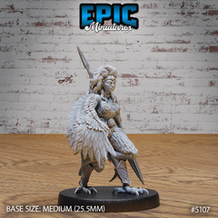 Captured Harpy 3D-printed model