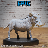 Warthog 3D-printed model