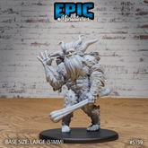 Old Yeti 3D-printed model