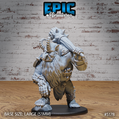 Bridge Troll 3D-printed model