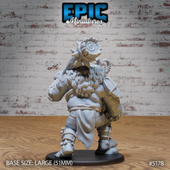 Bridge Troll 3D-printed model