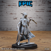 Elf Vampire Lady 3D-printed model