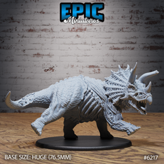 Zombie Triceratops