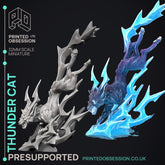 Thunder Cat 3D-printed model